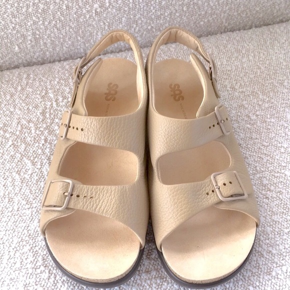 SAS Shoes - SAS Platform Leather  Sandals, 11